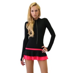 robe de patinage artistique Thuono Performance Training Psyco Red